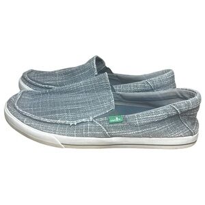 NWOT Sanuk Men's Rounder Hobo Gray Loafers Shoes  Size 8.5